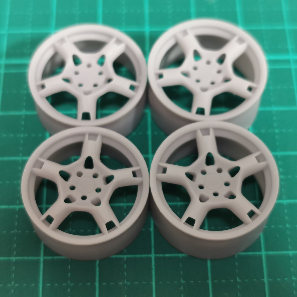 1/24 自作ホイール 19インチ POR-99719