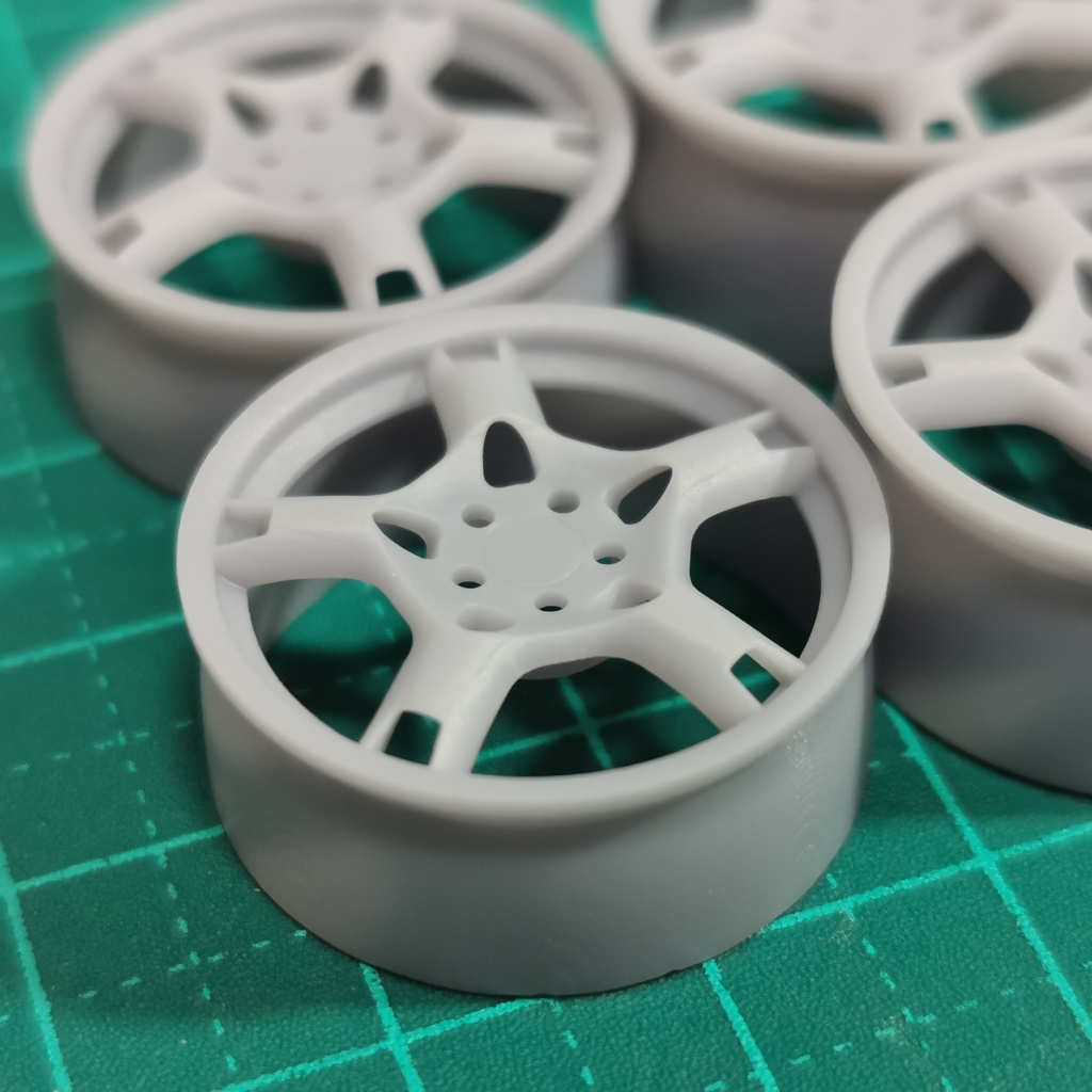 1/24 自作ホイール 19インチ POR-99719