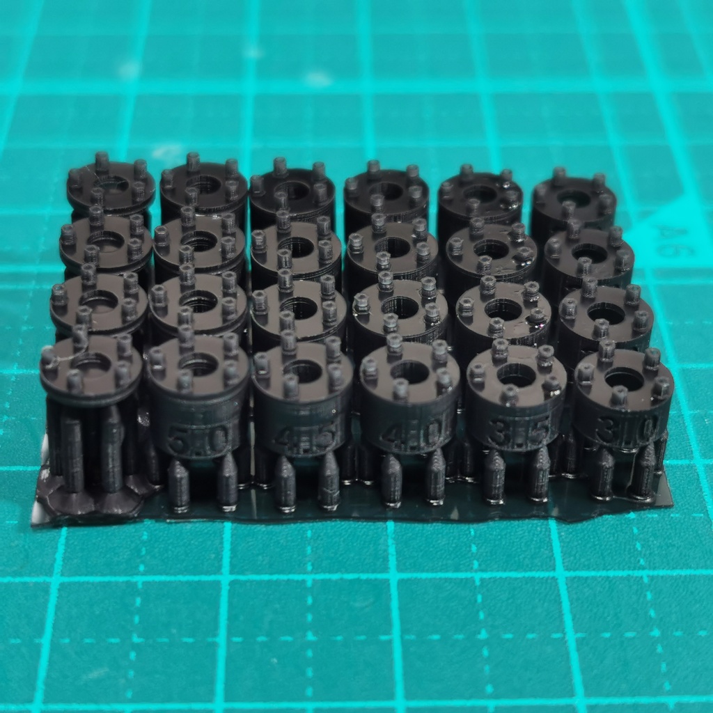 1/24 自作ホイール 17インチ JDS-JDS17