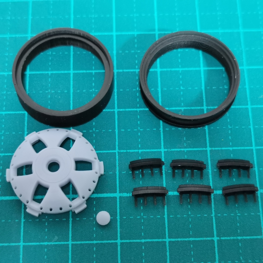 1/24 自作ホイール 19インチ O-MAEE119S