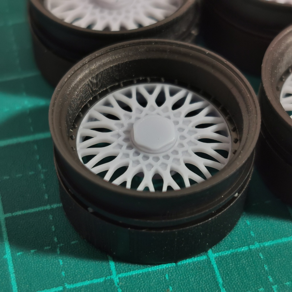 1/24 自作ホイール 18インチ B-SRS18S-U34