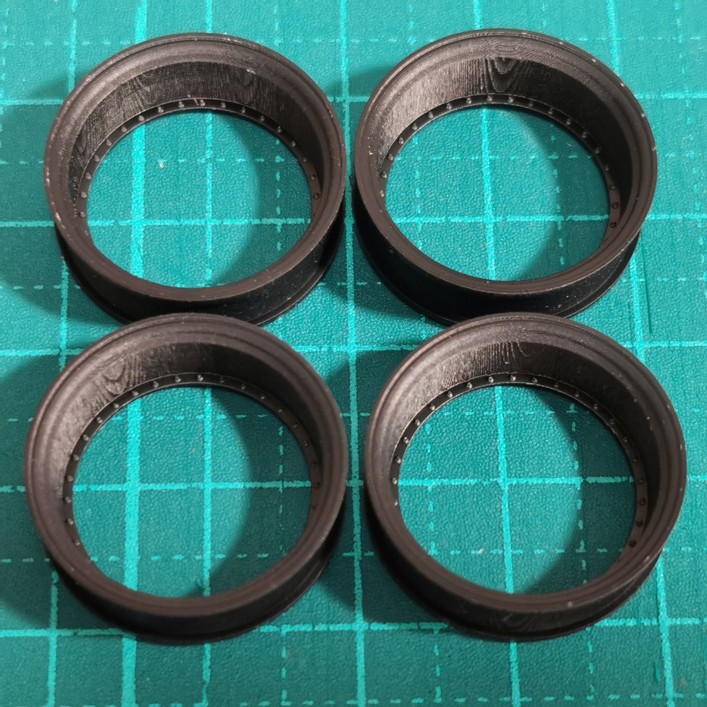 1/24 自作ホイール用アウターリム(18インチステップ・U34)