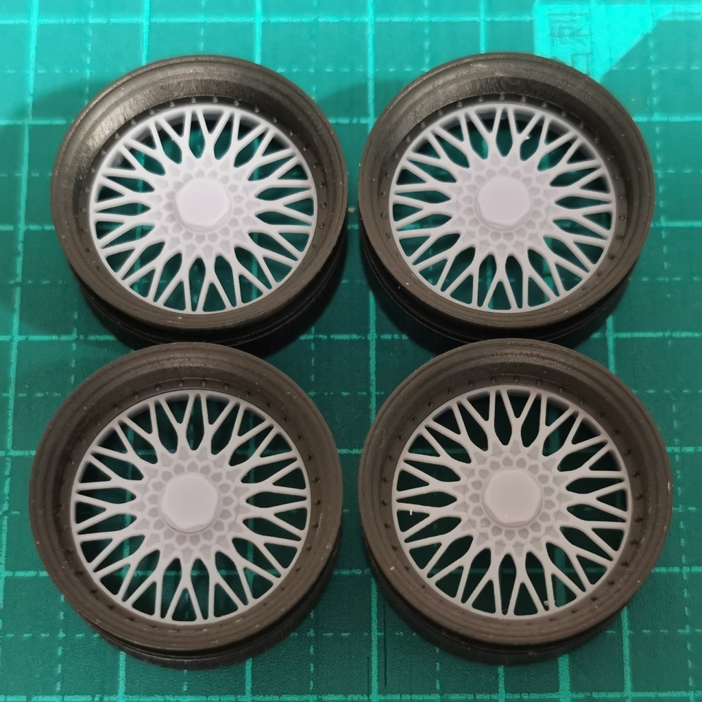 1/24 自作ホイール 20インチ B-SRS20S-U34