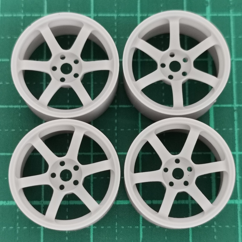 1/24 自作ホイール 18インチ R-37SAGA18