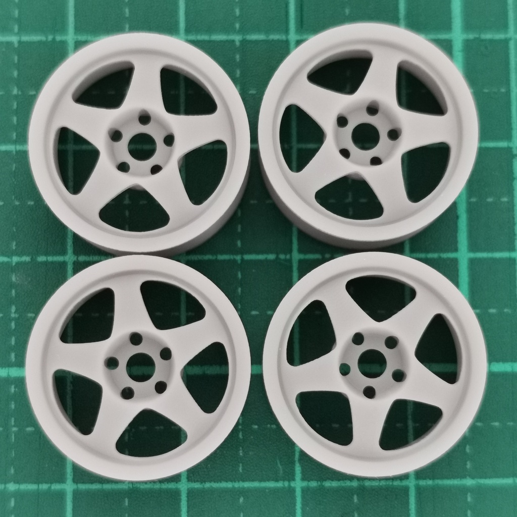 1/24 自作ホイール 16インチ DES-RME16