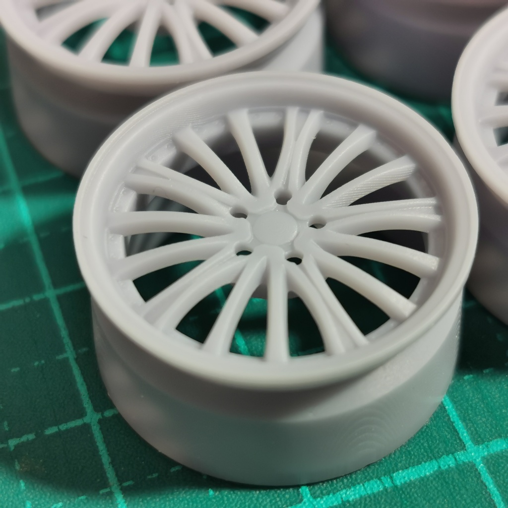 🔥1/24 自作ホイール 19インチ LOX-BYAV19