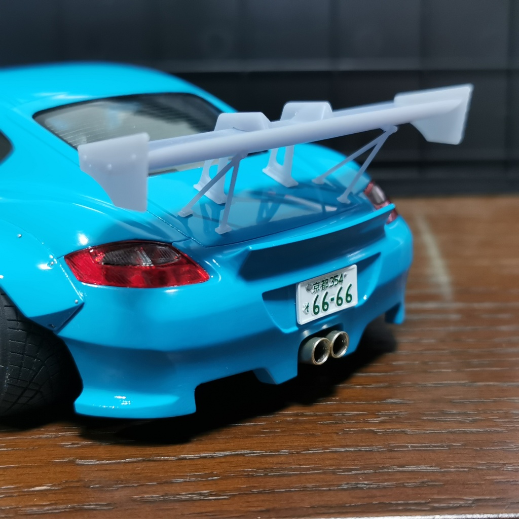 1/24 PORSCHE Cayman ワイドボディキット for F