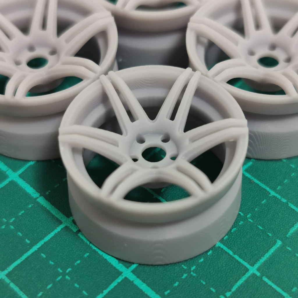 1/24 自作ホイール 18インチ SG-T418