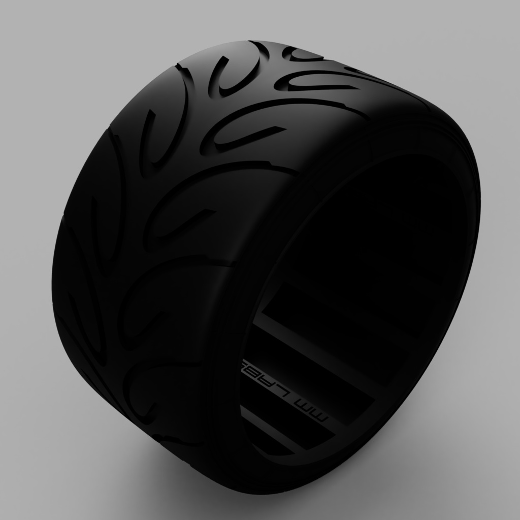 1/24 自作タイヤ A050タイプ 16インチ