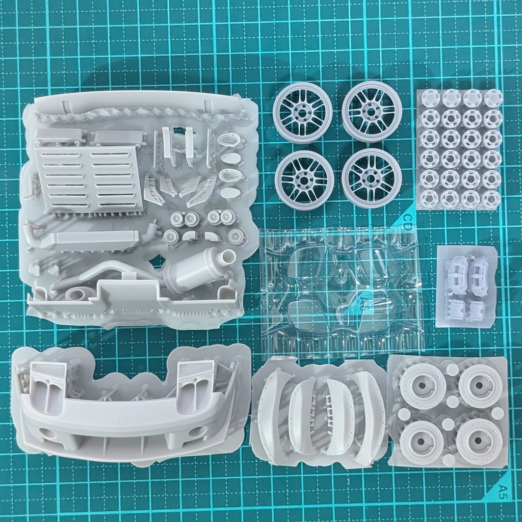1/24 FC3S エアロパーツセット for A