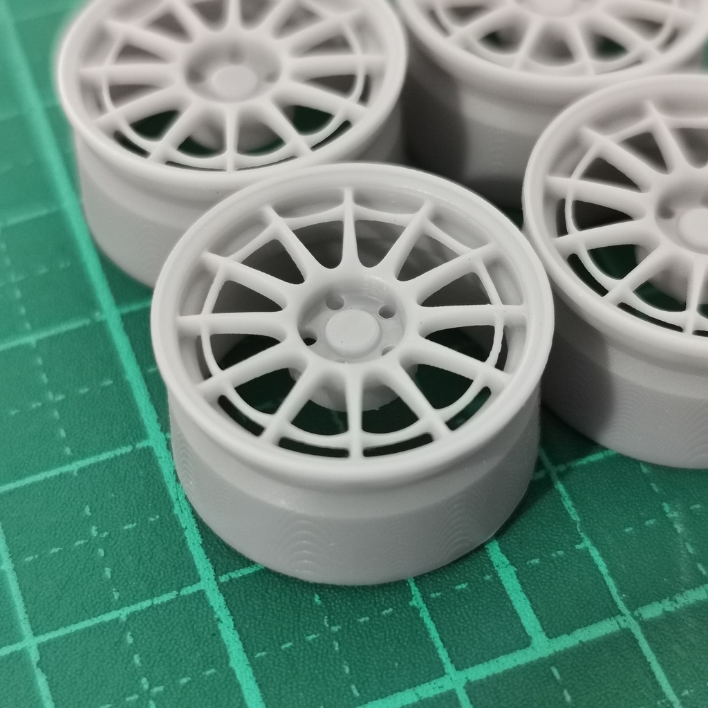 🔥1/24 自作ホイール 18インチ EK-NT0318