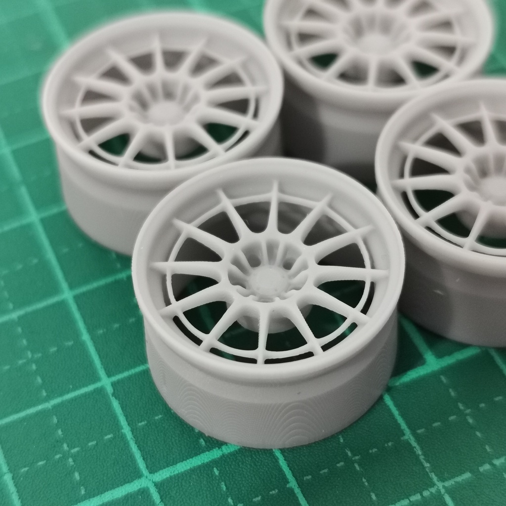 🔥1/24 自作ホイール 18インチ EK-NT03M18