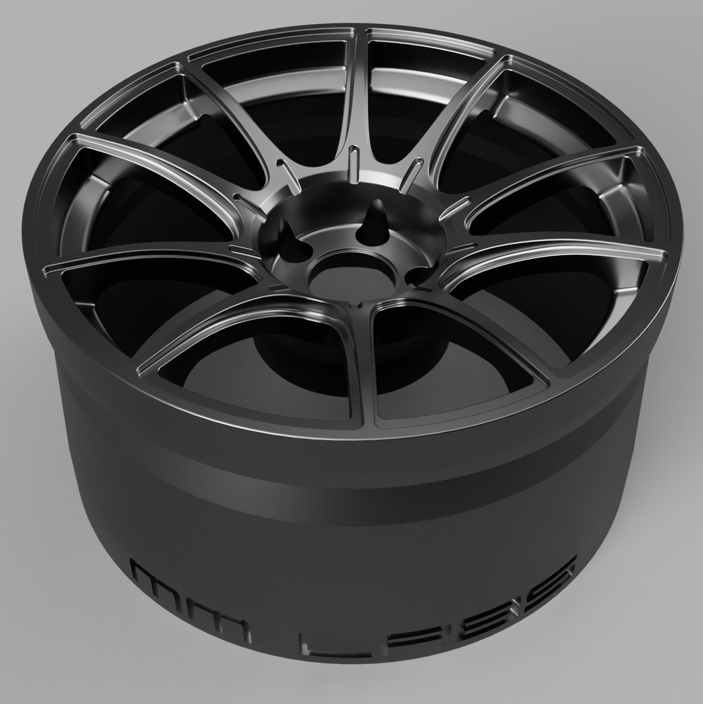 1/24 自作ホイール 18インチ SS-GTX0118