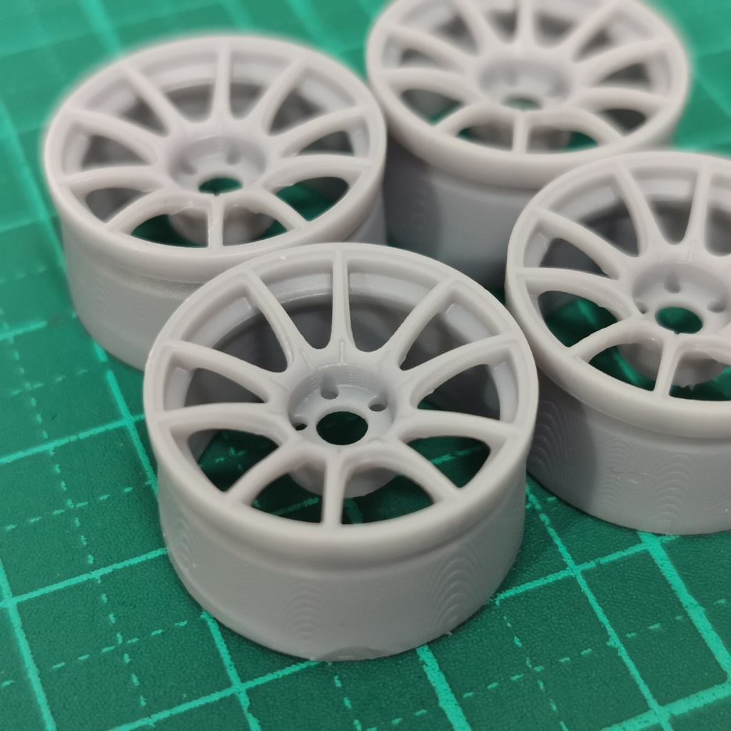 1/24 自作ホイール 18インチ SS-GTX0118