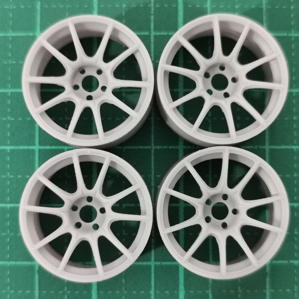1/24 自作ホイール 18インチ SS-GTX0118