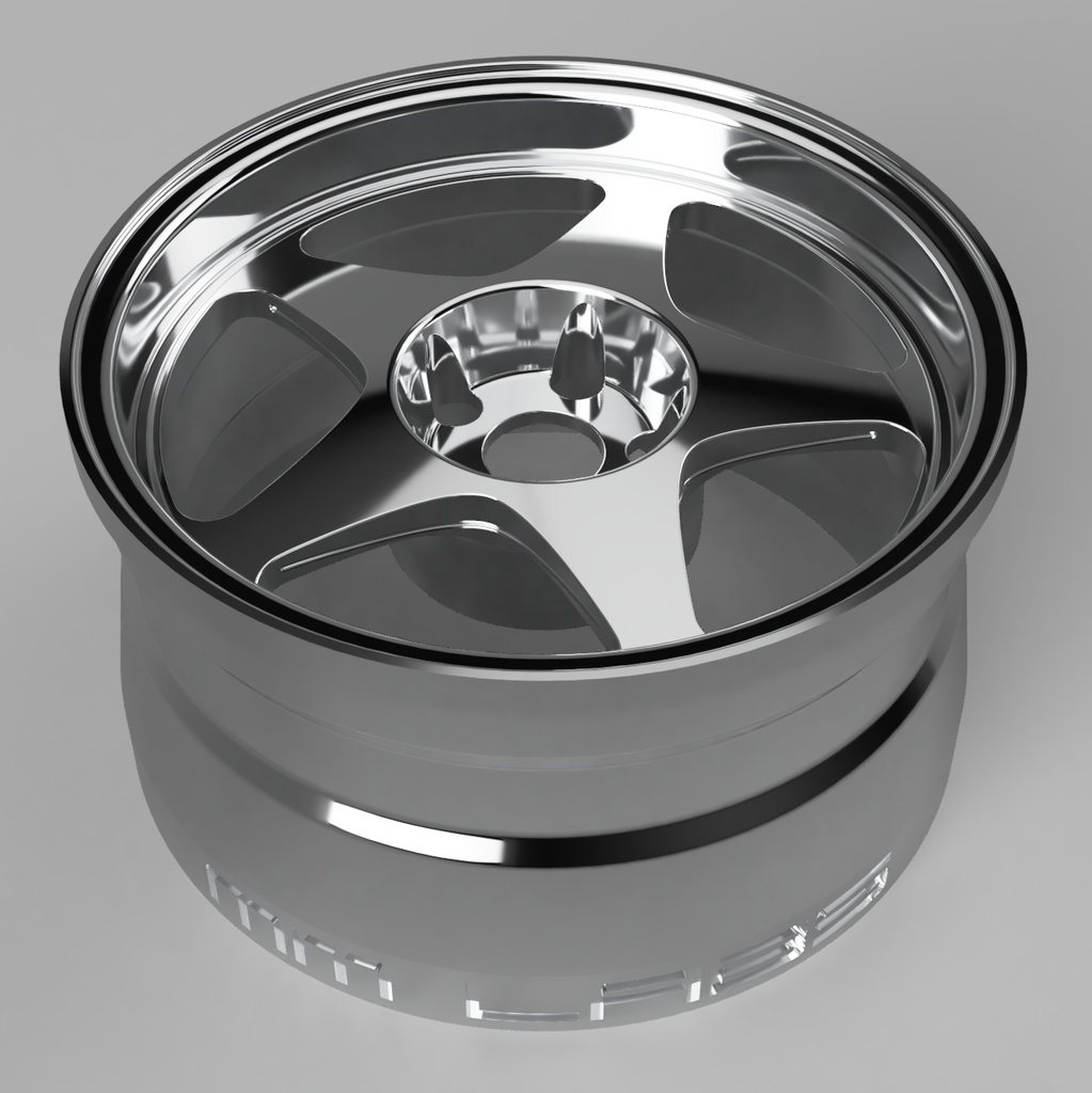 1/24 自作ホイール 17インチ DES-RME217