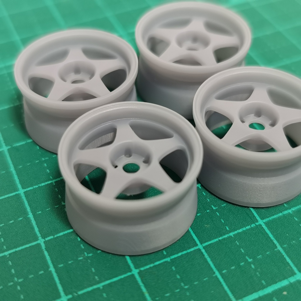 1/24 自作ホイール 17インチ DES-RME217