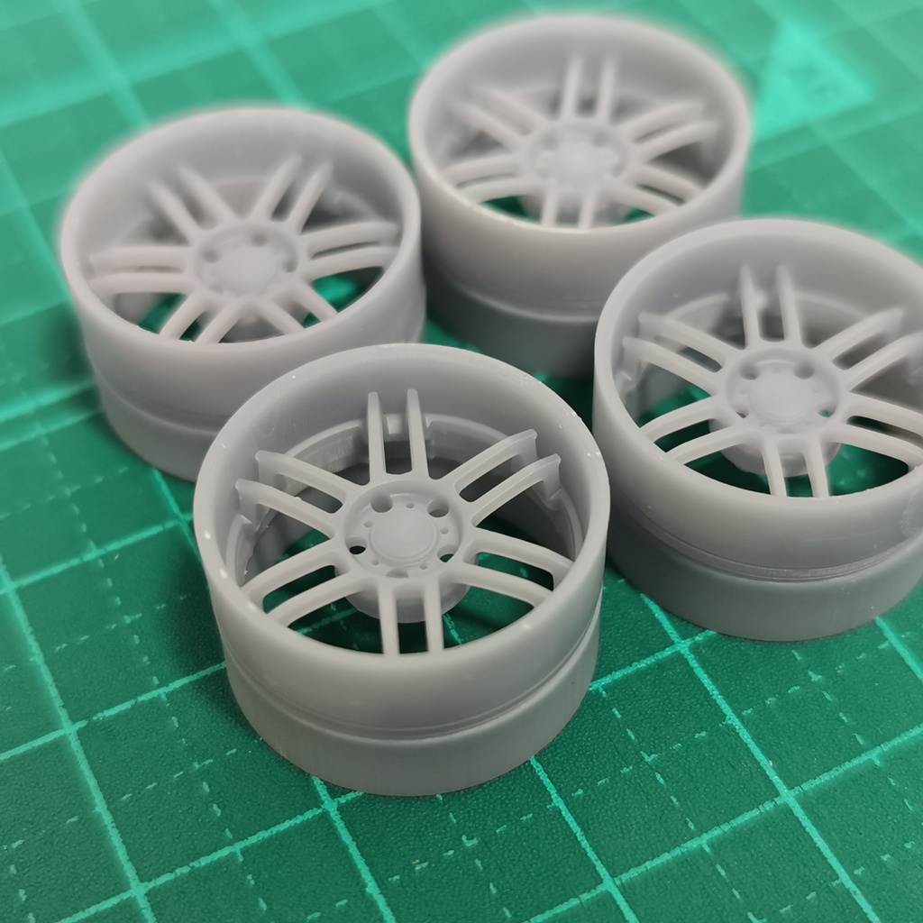 1/24 自作ホイール 17インチ R-KODD617R