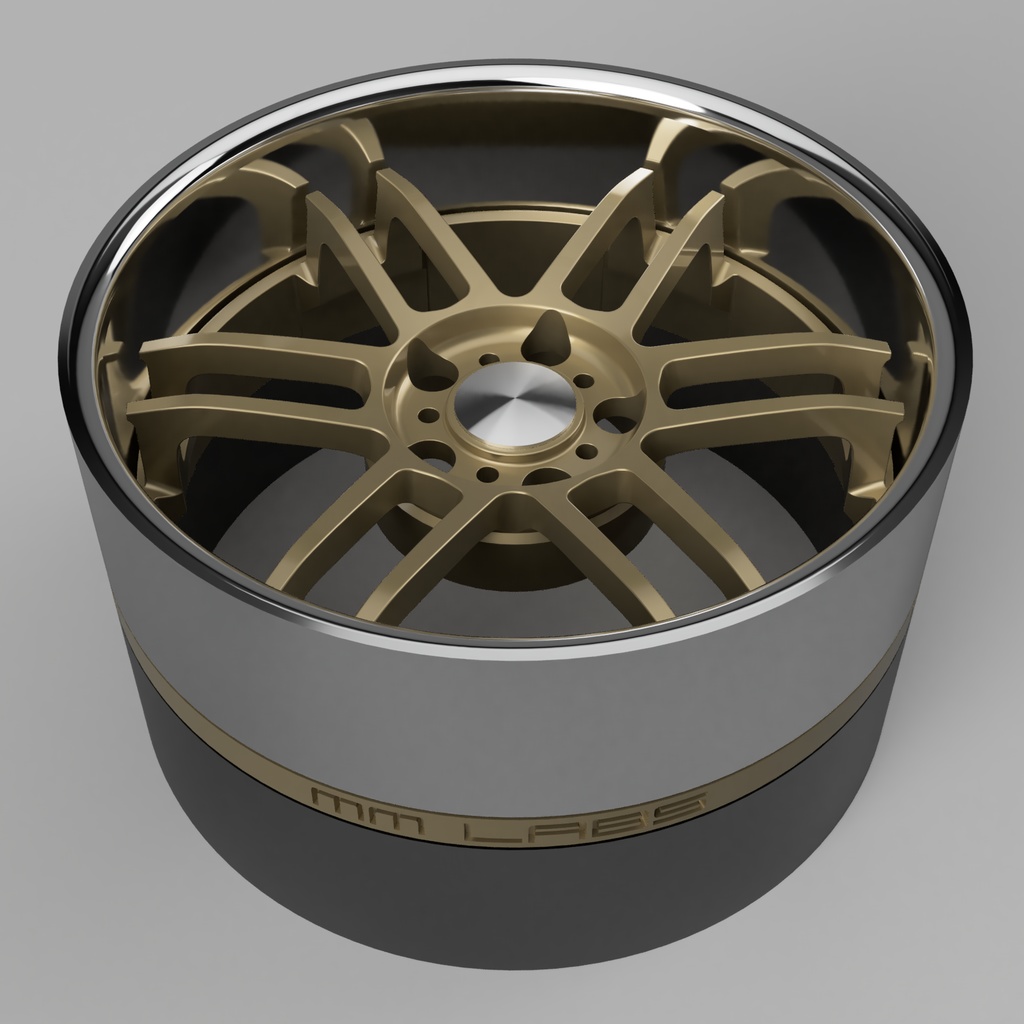 1/24 自作ホイール 17インチ R-KODD617R