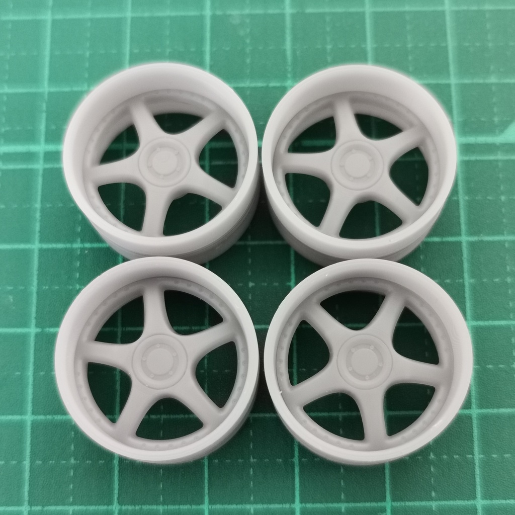 1/24 自作ホイール 18インチ SS-VSMR18R