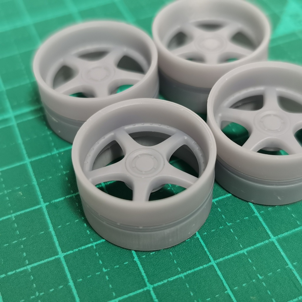 1/24 自作ホイール 18インチ SS-VSMR18R