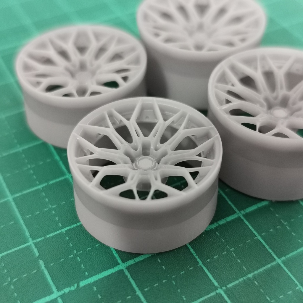 1/24 3Dプリントホイール 19-20インチ 1221-1551AP2XV19-20