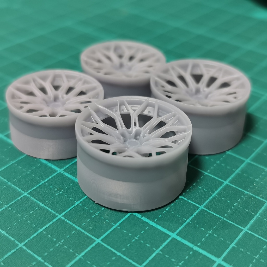 1/24 3Dプリントホイール 19-20インチ 1221-1551AP2XV19-20