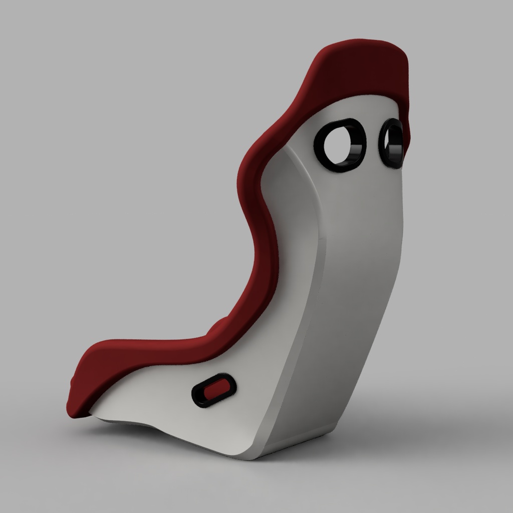 1/24 自作バケットシート ZETA4 タイプ