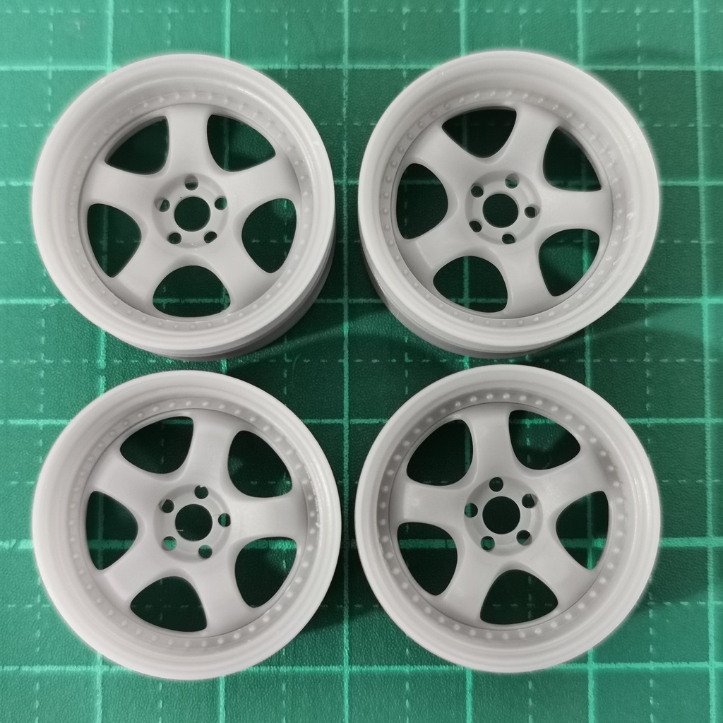 1/24 自作ホイール 19インチ W-MS13P19S-U45