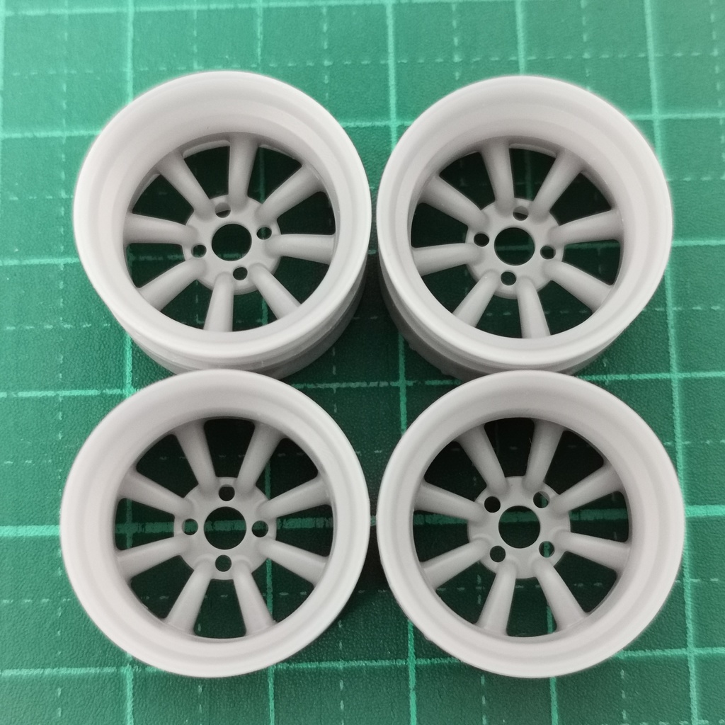 1/24 自作ホイール 17インチ RSW-8S17DS