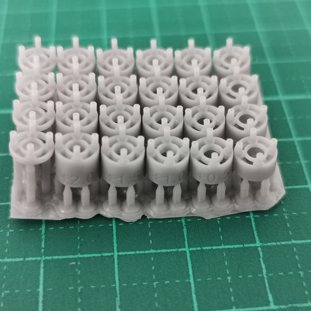 1/24 自作ホイール 17インチ RSW-8S17DS