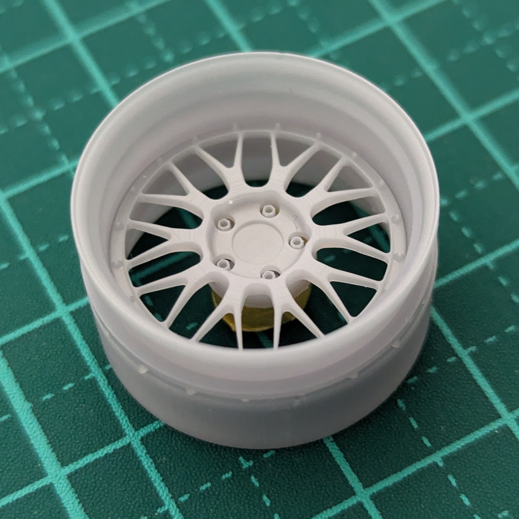 1/24 自作ホイール 18インチ B-LM18S