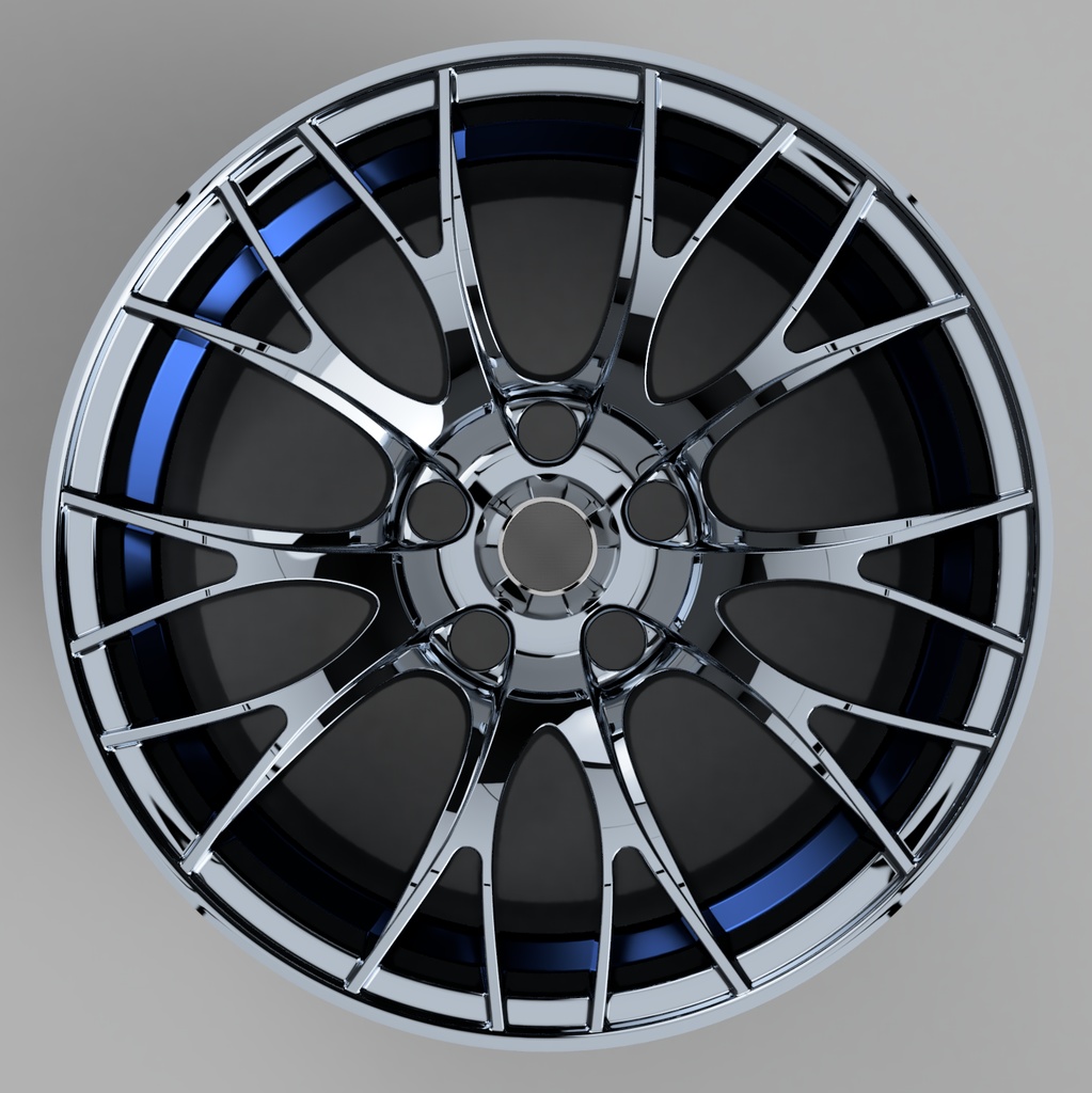 🔥1/24 自作ホイール 17インチ WE-SA20R17