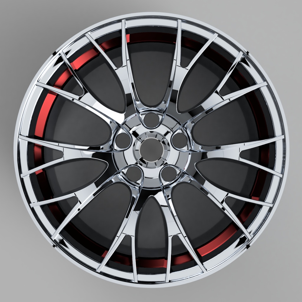 🔥1/24 自作ホイール 18インチ WE-SA20R18