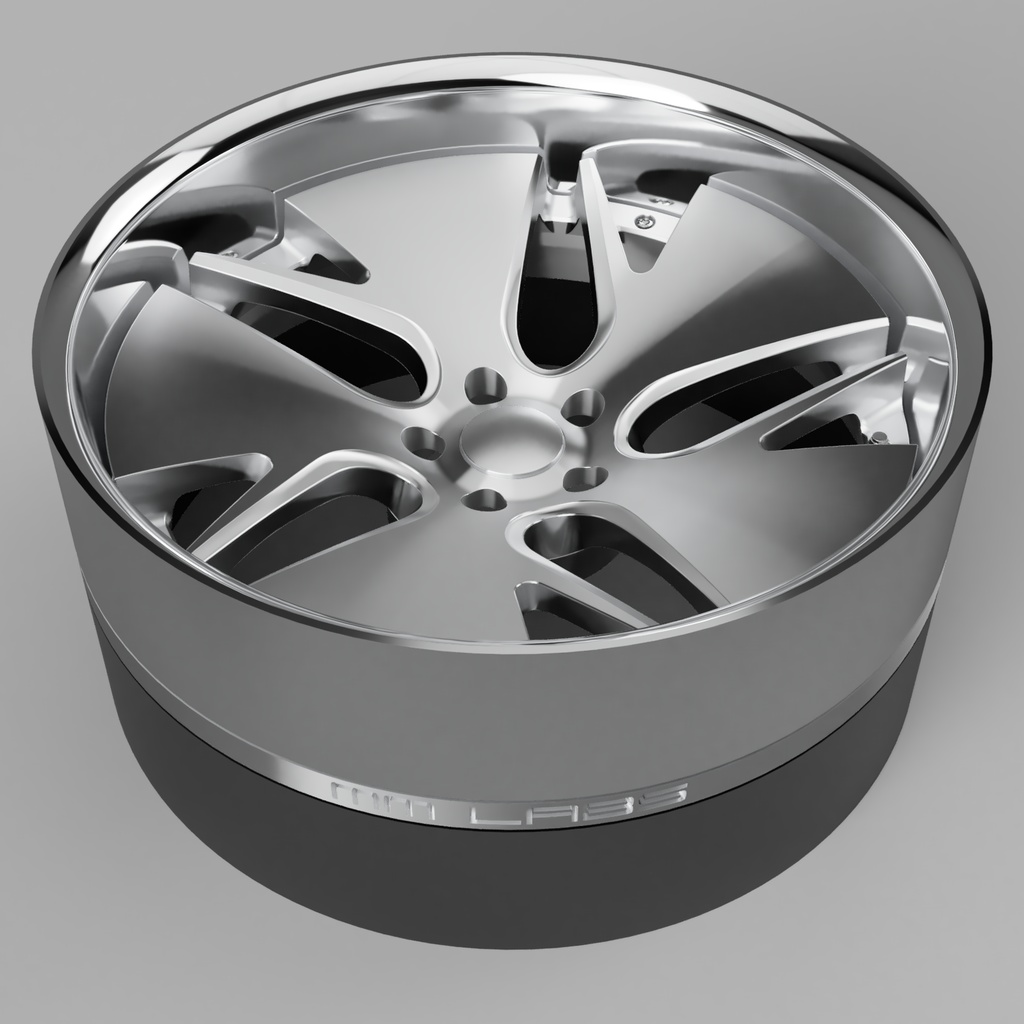 🔥1/24 自作ホイール 20インチ W-GCVD20R