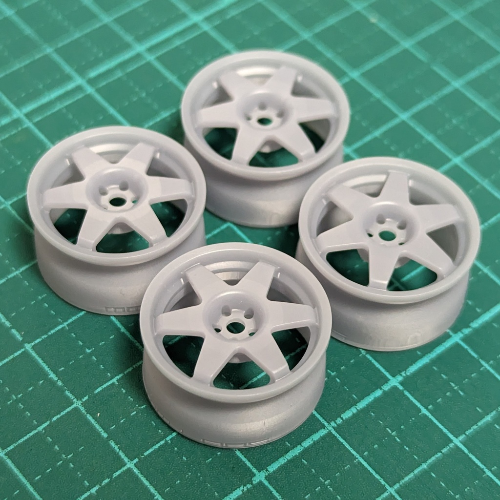 🔥1/24 自作ホイール 18インチ SL-85618