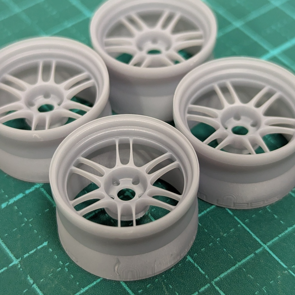 1/24 自作ホイール 18インチ EK-RPF1RS18