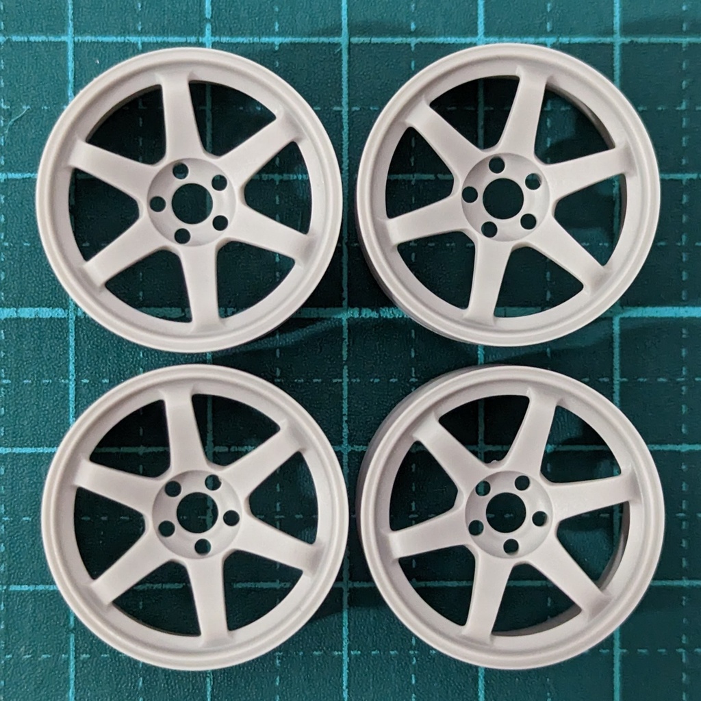 1/24 自作ホイール 18インチ R-37SL18