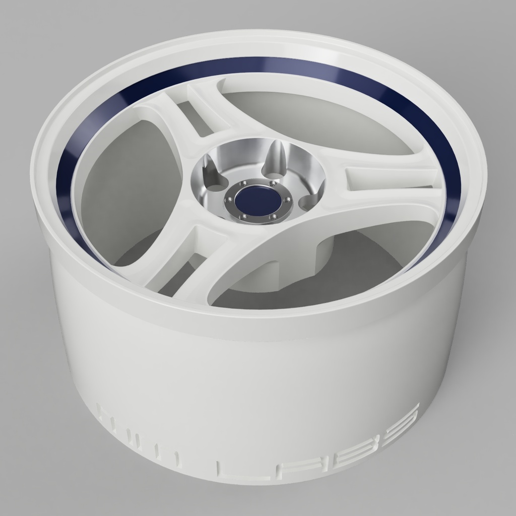 🔥1/24 自作ホイール 17インチ YW-ARA3DT17