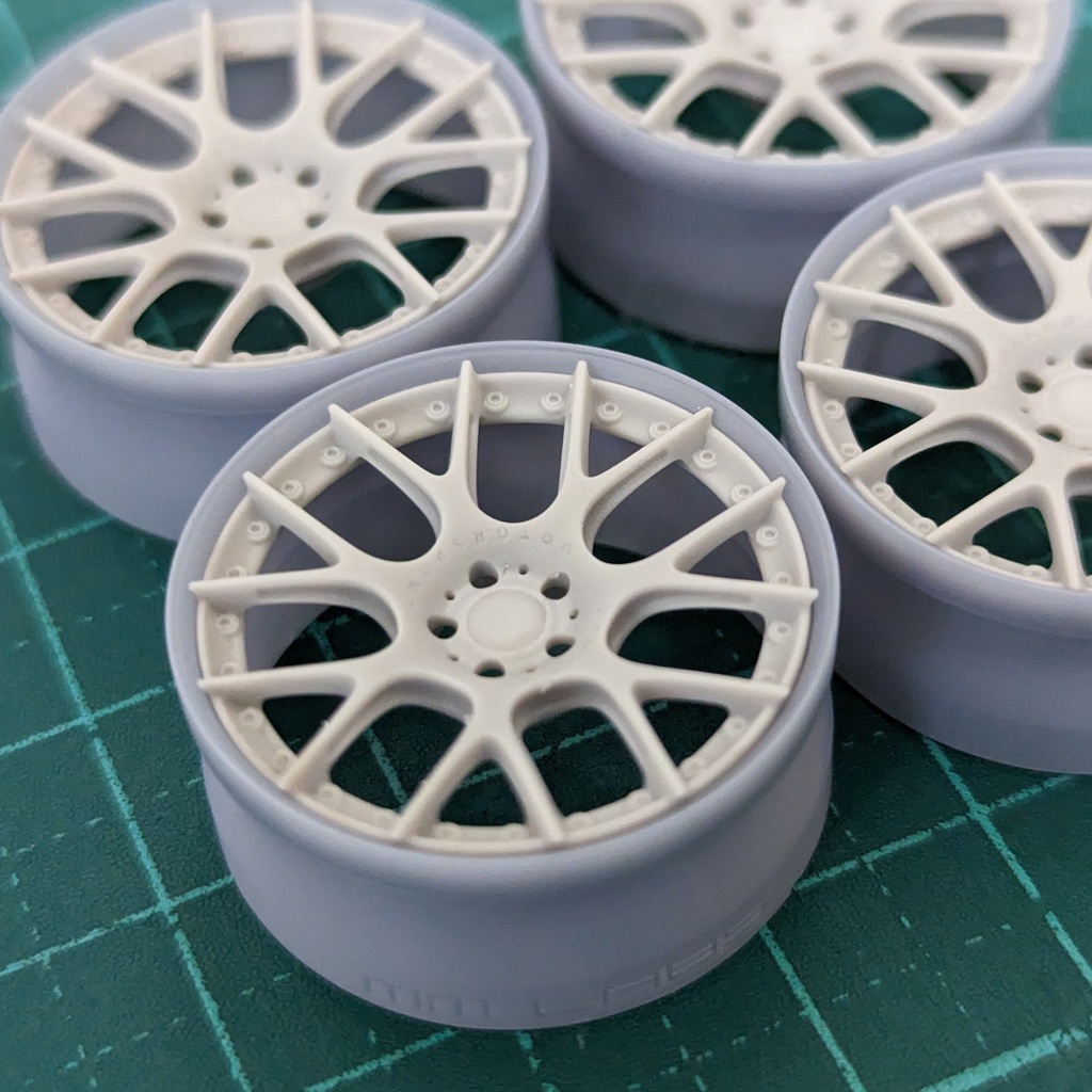 1/24 自作ホイール 21インチ B-CHR221