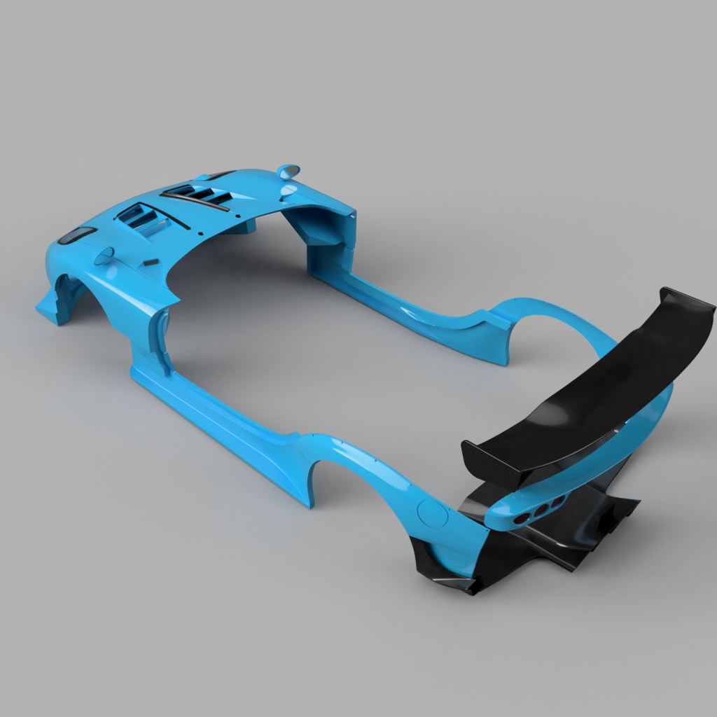 1/24 FD3S エアロパーツセット (GT 2) Ver.2.1 for A