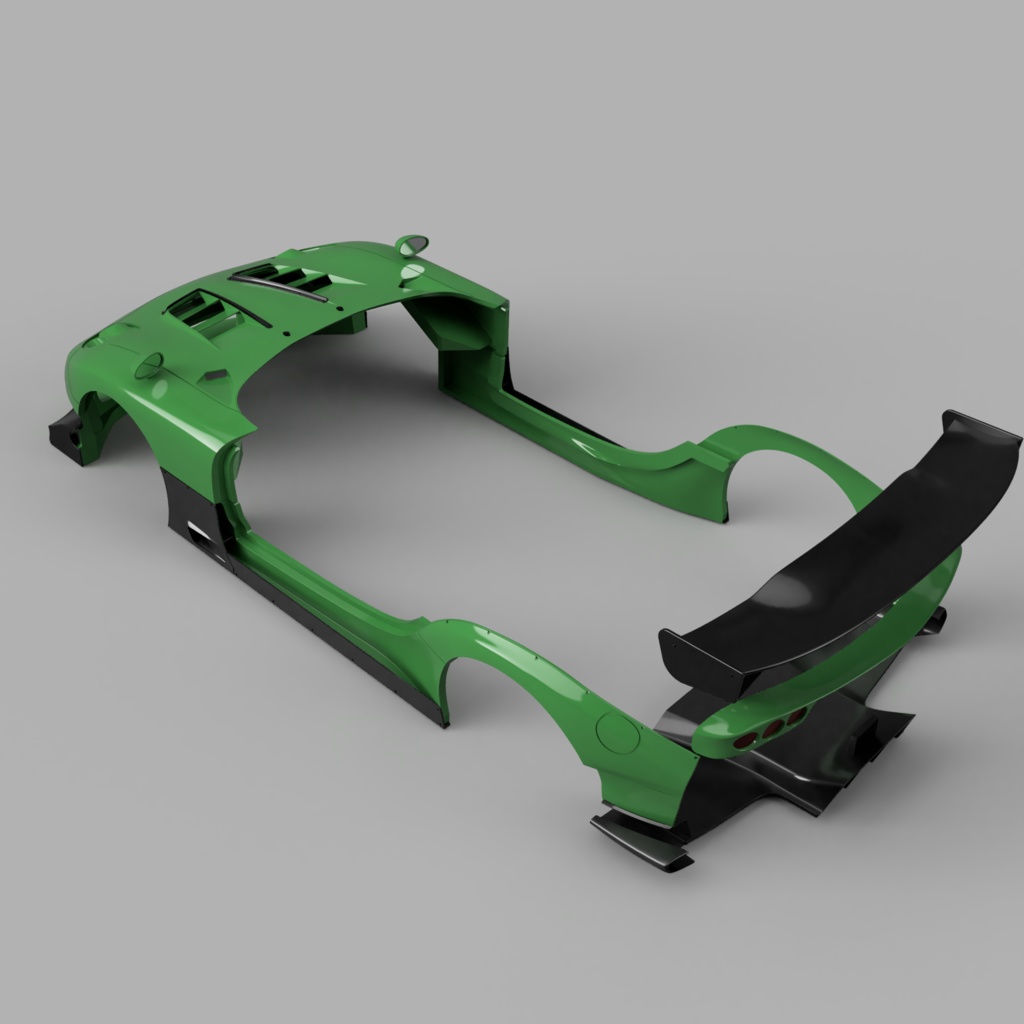 1/24 FD3S エアロパーツセット (GT 2) Ver.2.1 for A