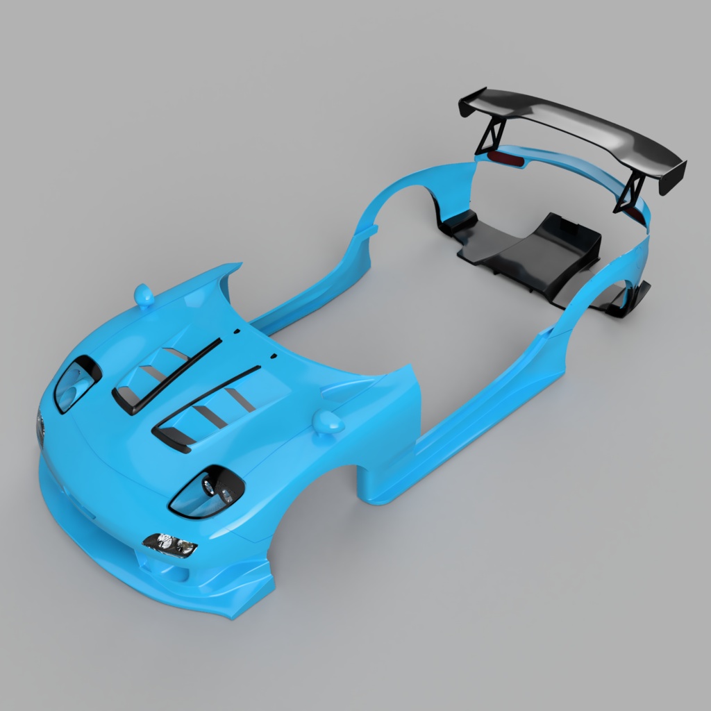 1/24 FD3S エアロパーツセット (GT 2) Ver.2.1 for A