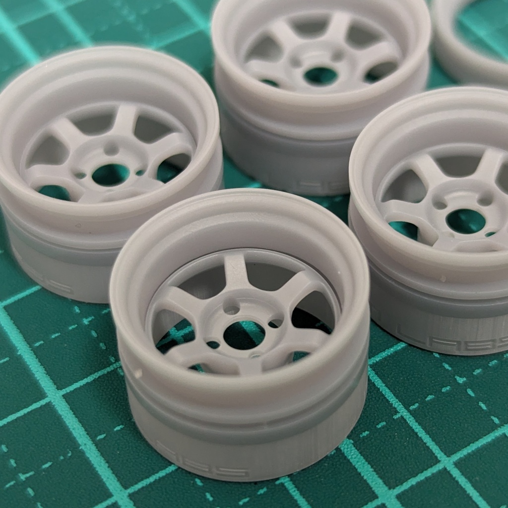 1/24 自作ホイール 15インチ R-37V15