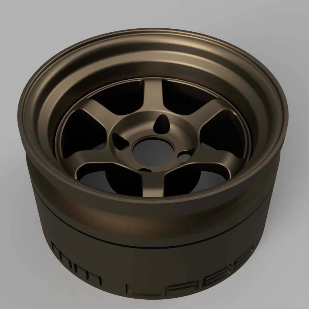 1/24 自作ホイール 15インチ R-37V15