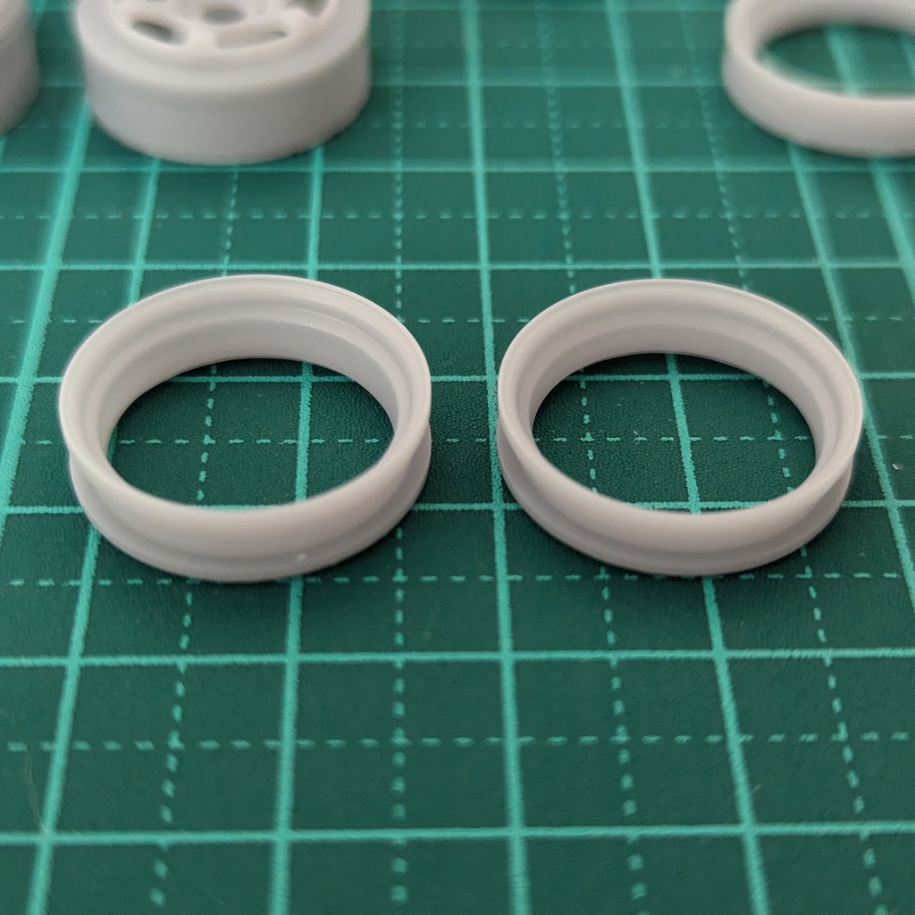 1/24 自作ホイール 16インチ R-37V16