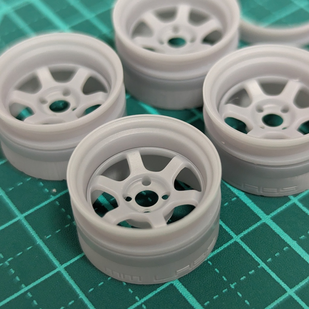 1/24 自作ホイール 16インチ R-37V16