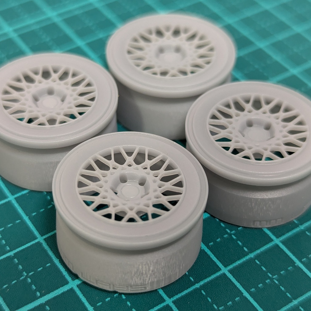 1/24 3Dプリントホイール 19インチ PK-DR419