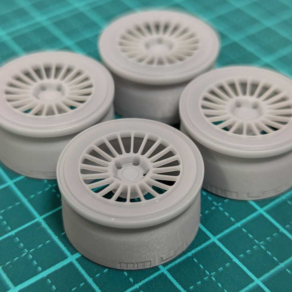 1/24 3Dプリントホイール 19インチ PK-DR219