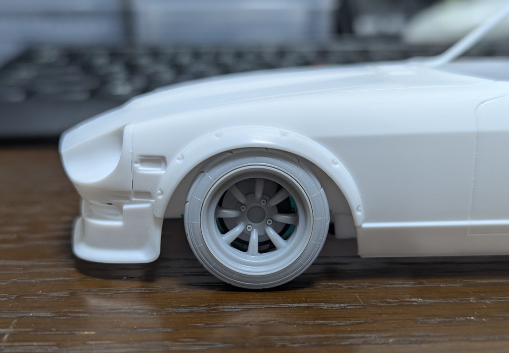 1/24 240Z タイヤ&ホイールセット for T
